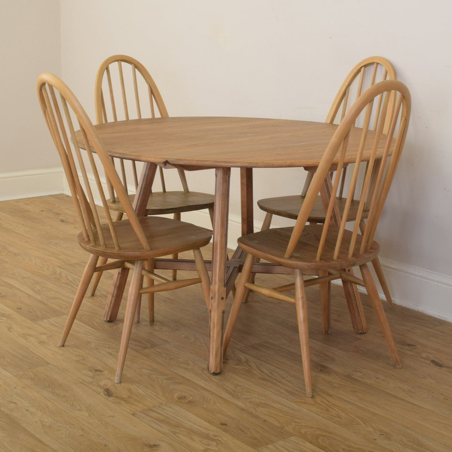 Ercol Table and Four Chairs