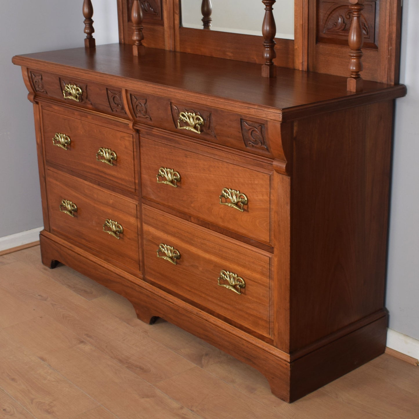 Mahogany Mirror-Back Sideboard