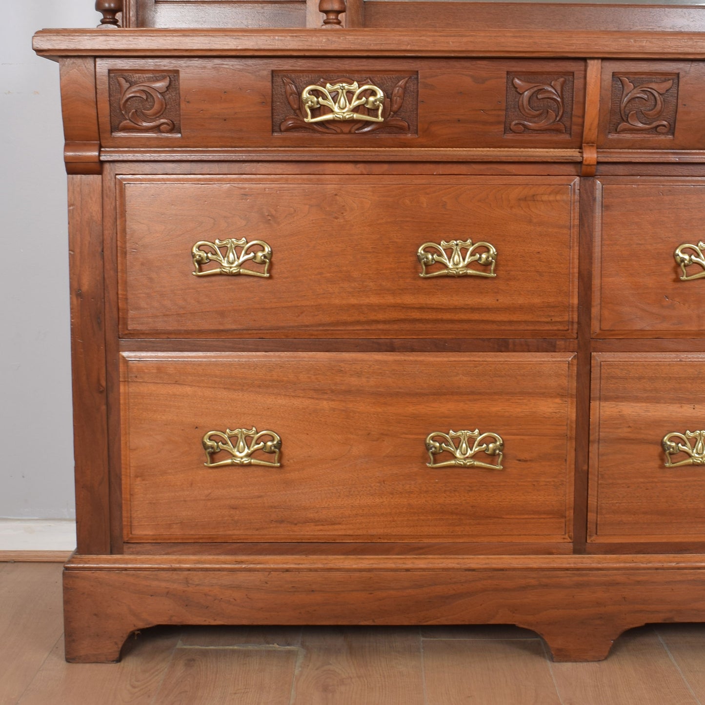 Mahogany Mirror-Back Sideboard