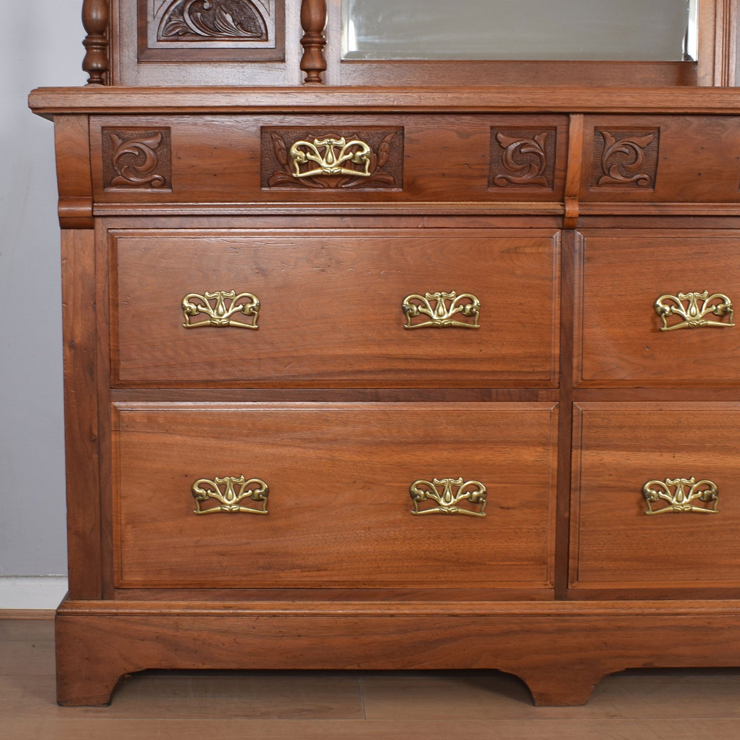 Mahogany Mirror-Back Sideboard