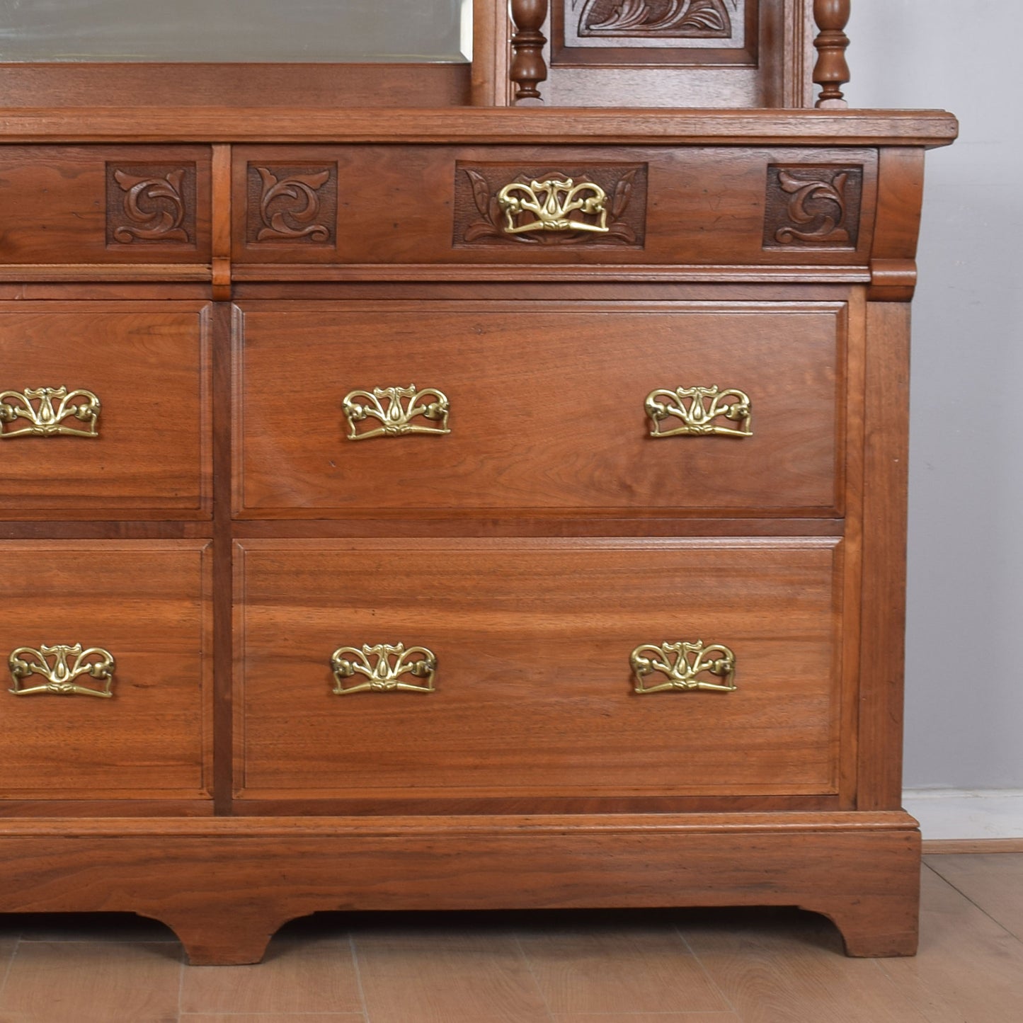 Mahogany Mirror-Back Sideboard