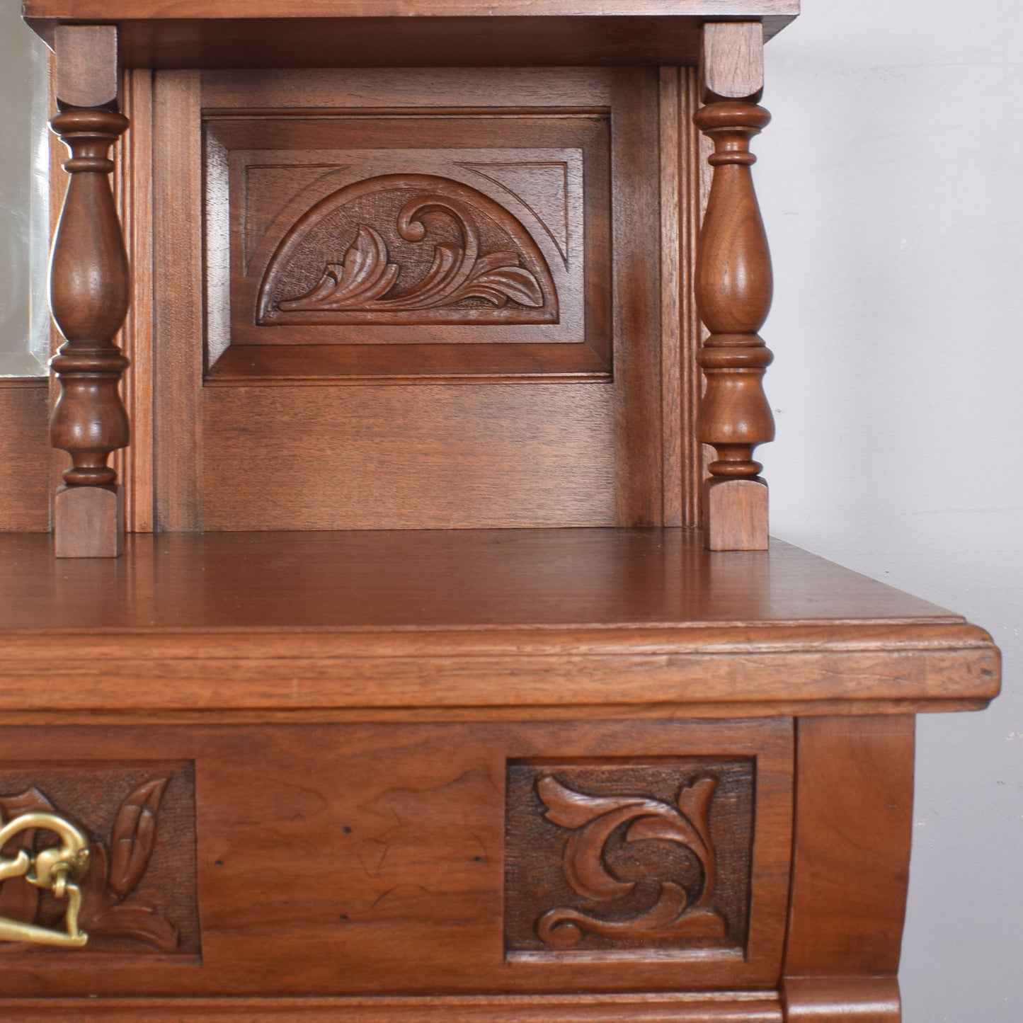 Mahogany Mirror-Back Sideboard