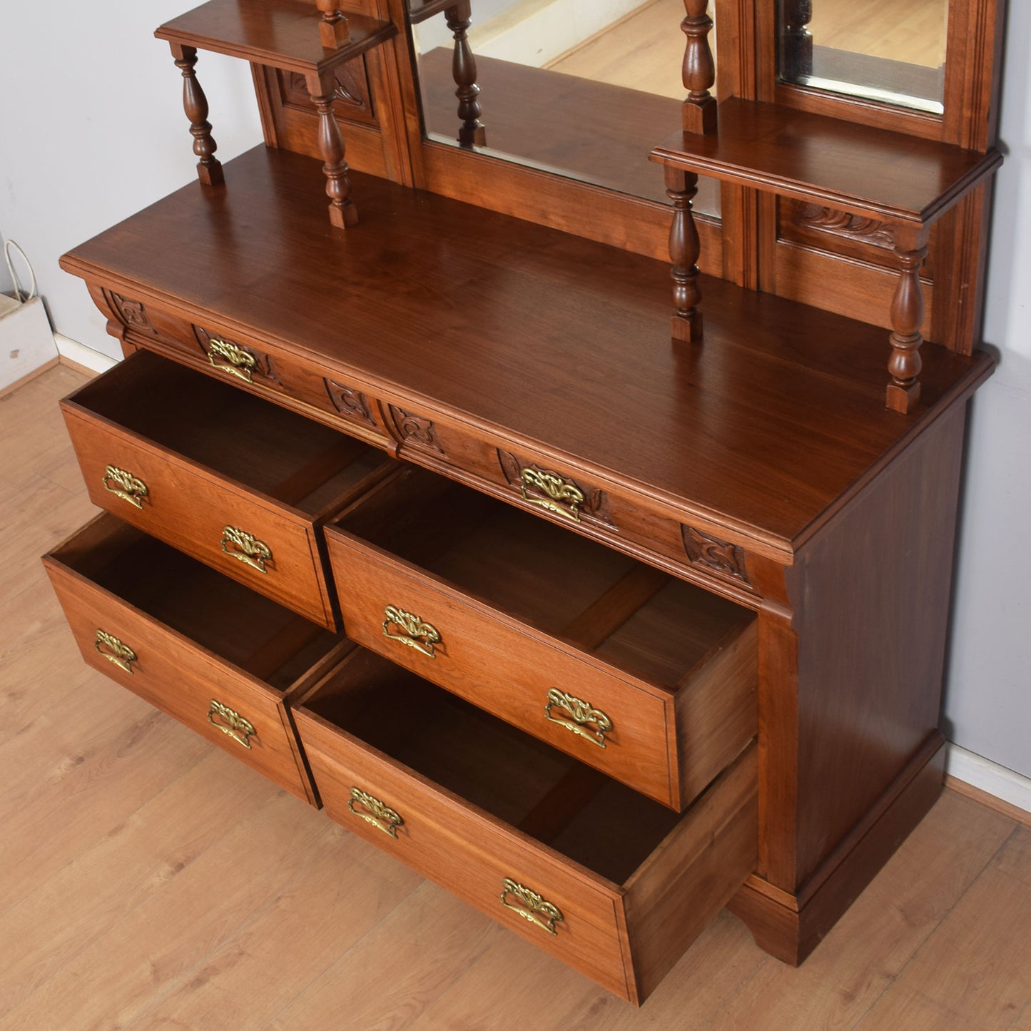 Mahogany Mirror-Back Sideboard