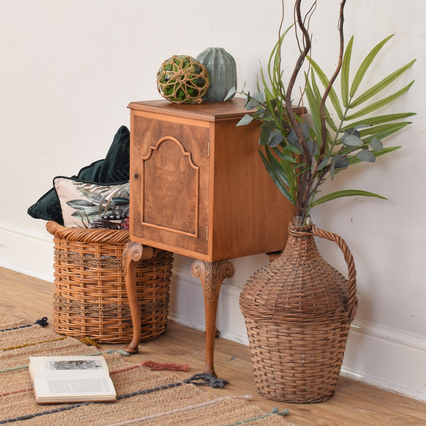 Walnut Veneer Bedside