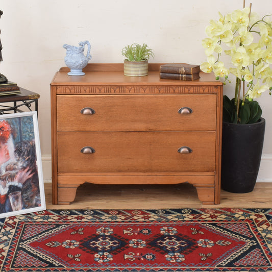 Oak Chest Of Drawers