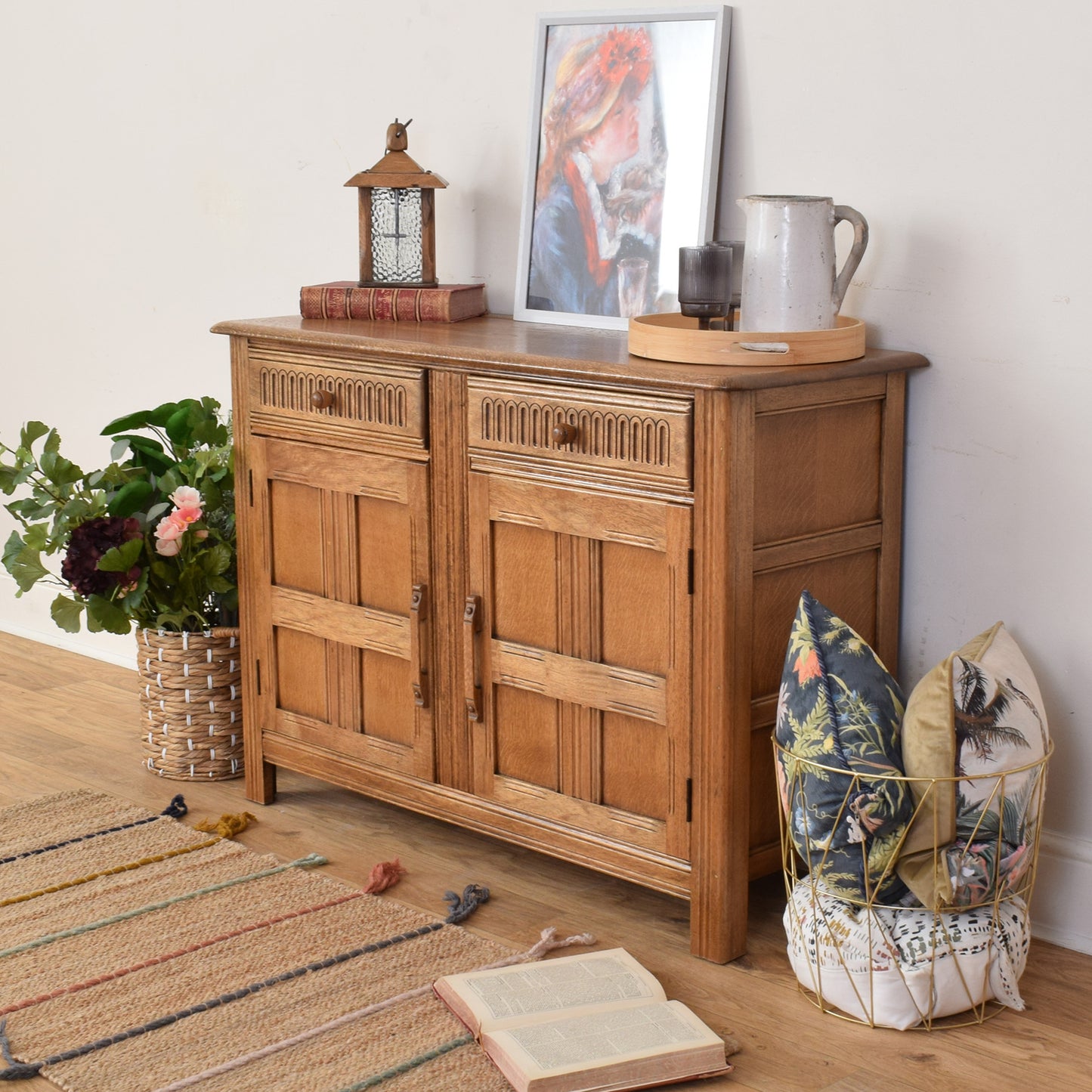 Oak 'Priory' Sideboard