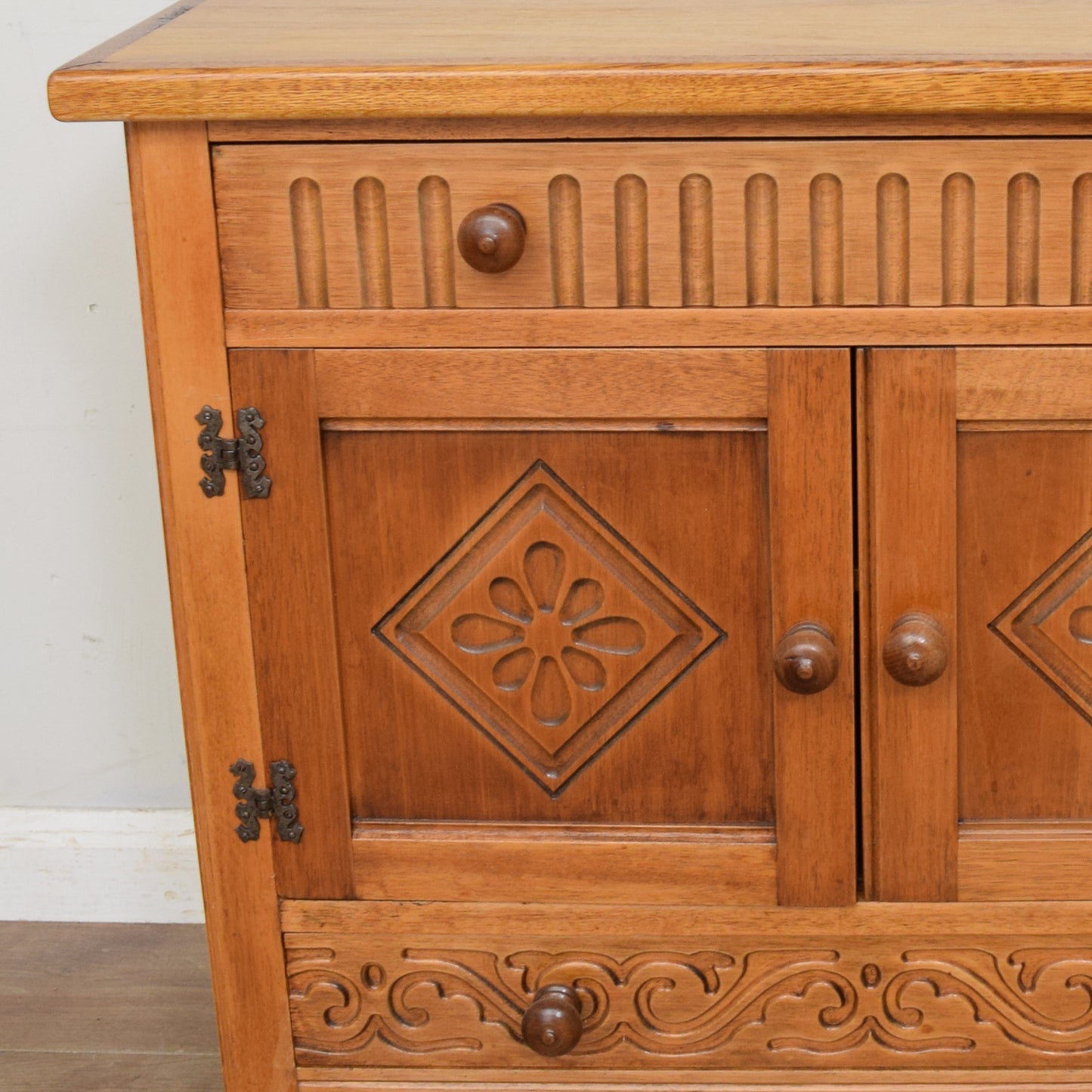 Restored Oak Sideboard