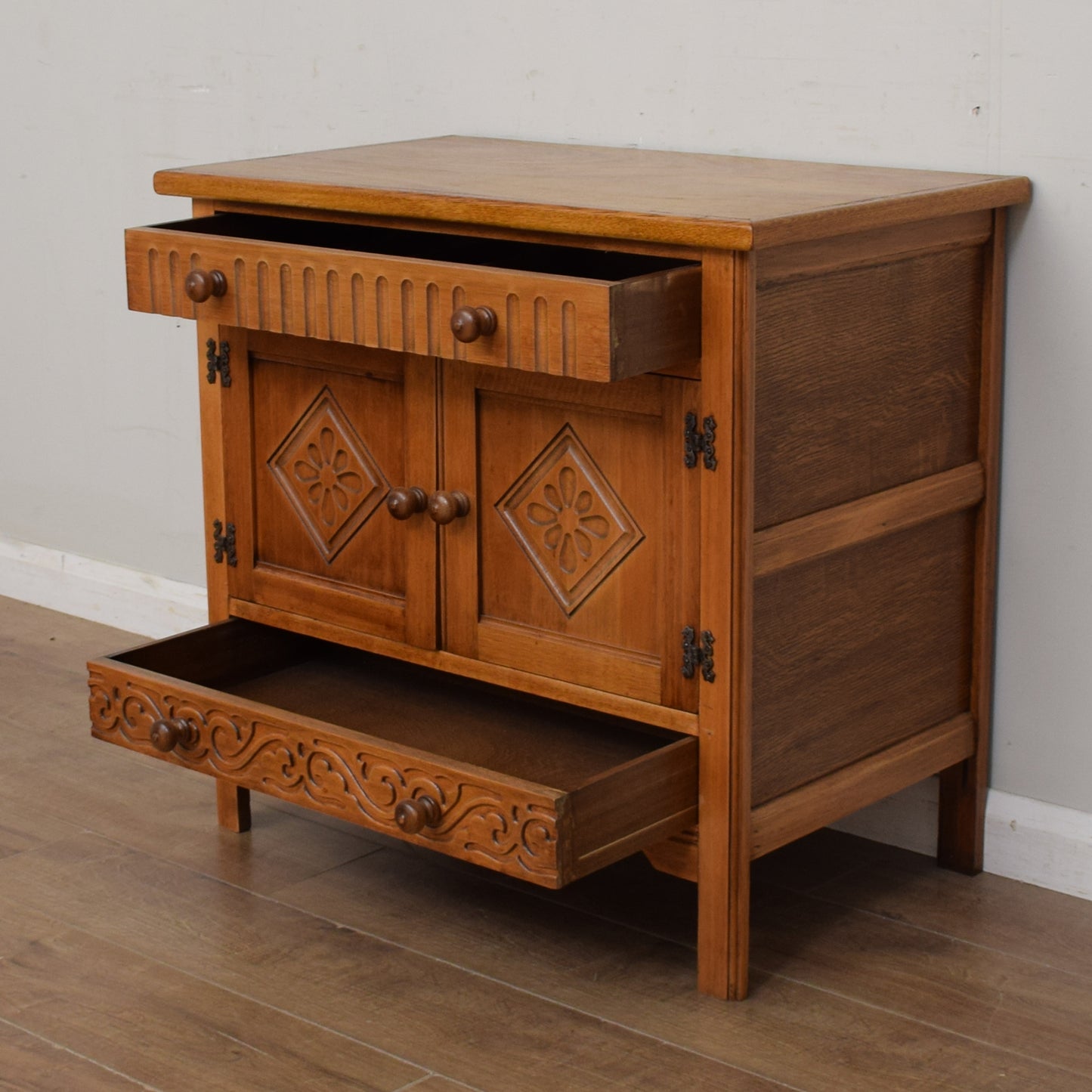 Restored Oak Sideboard