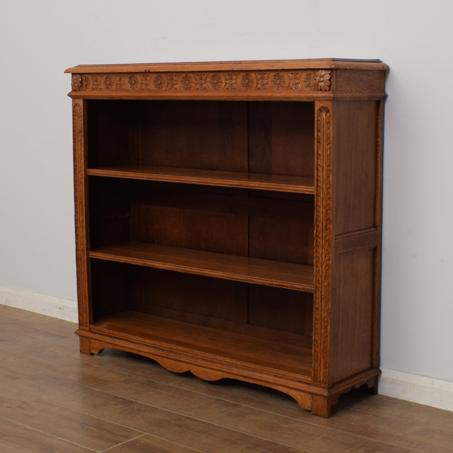 Restored Oak Bookcase