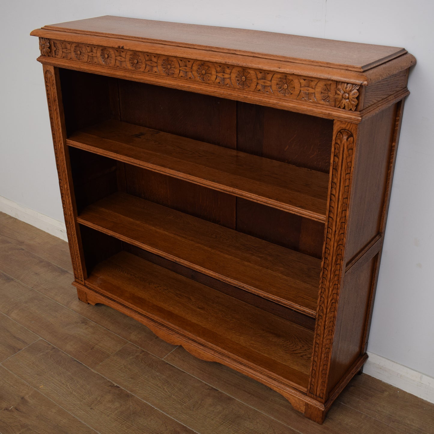 Restored Oak Bookcase