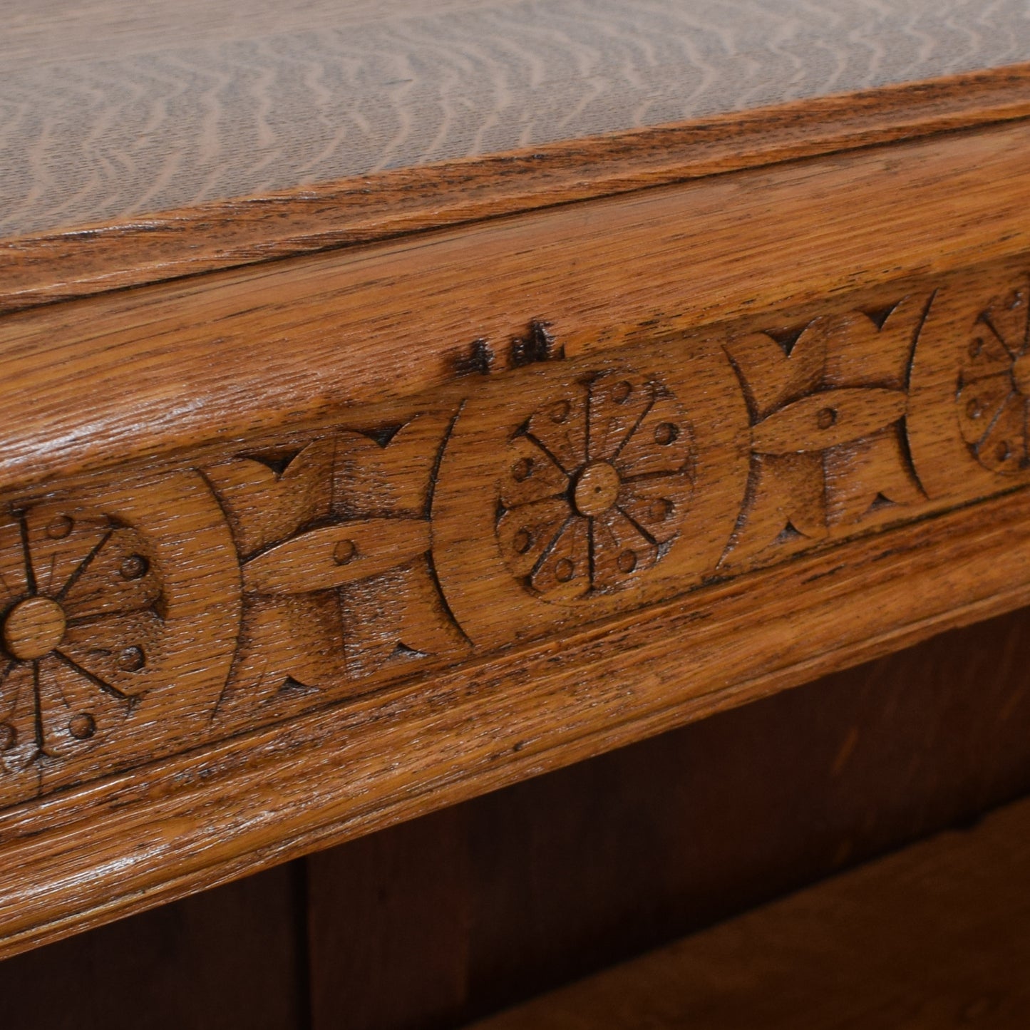 Restored Oak Bookcase