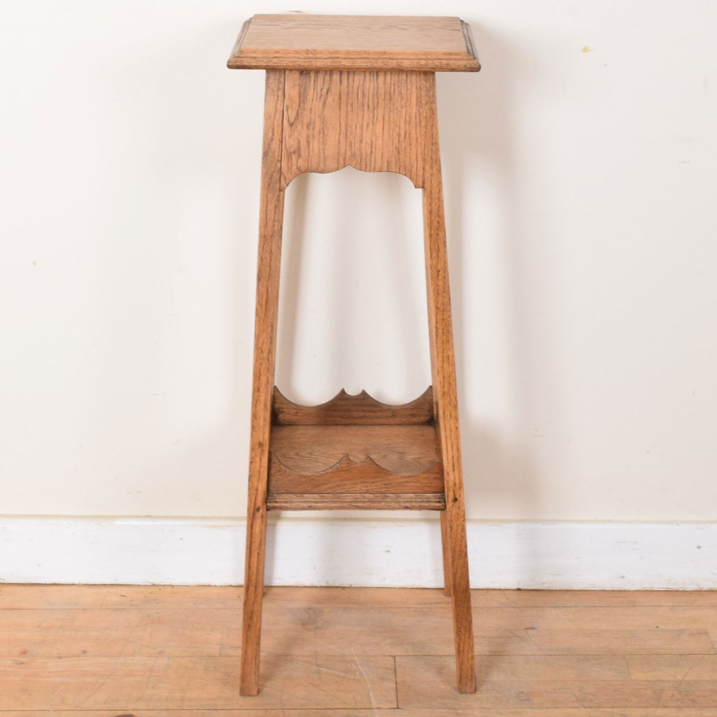 Restored Oak Plant Stand