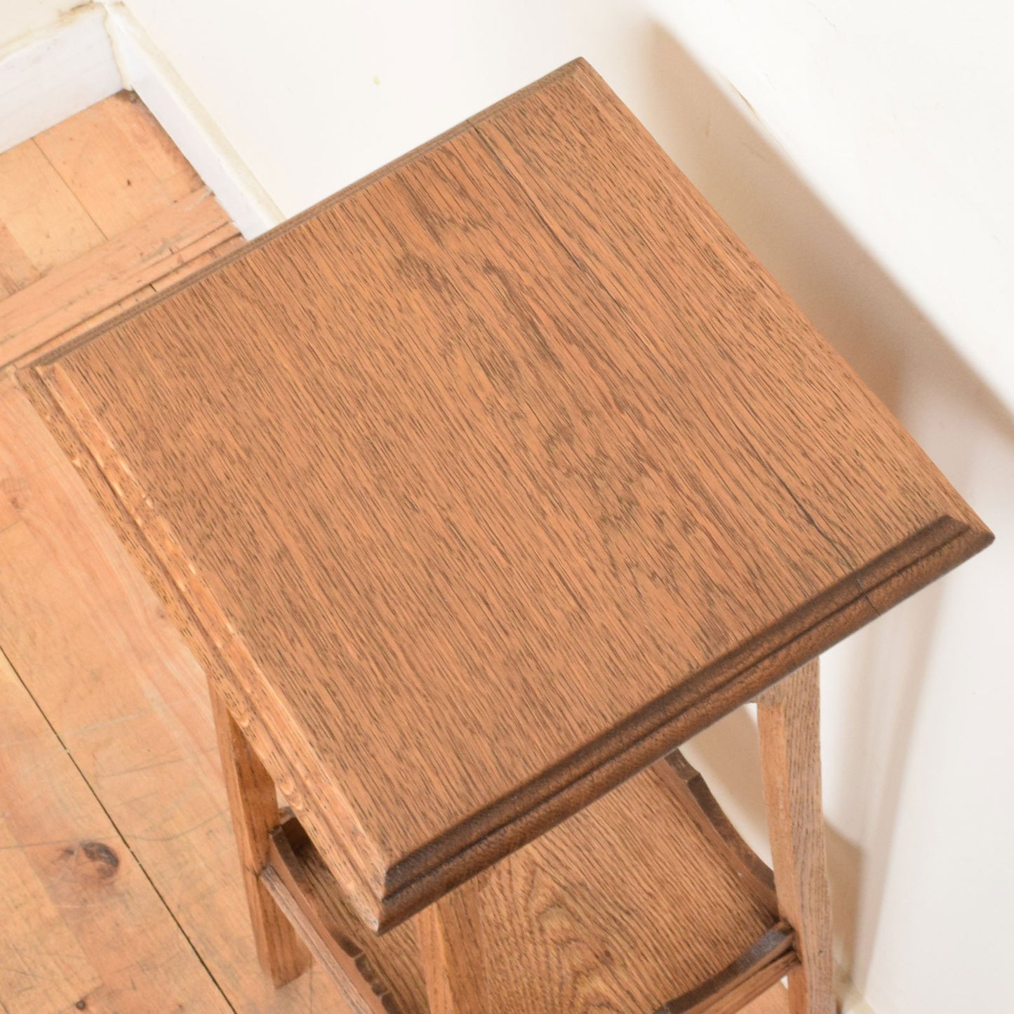 Restored Oak Plant Stand