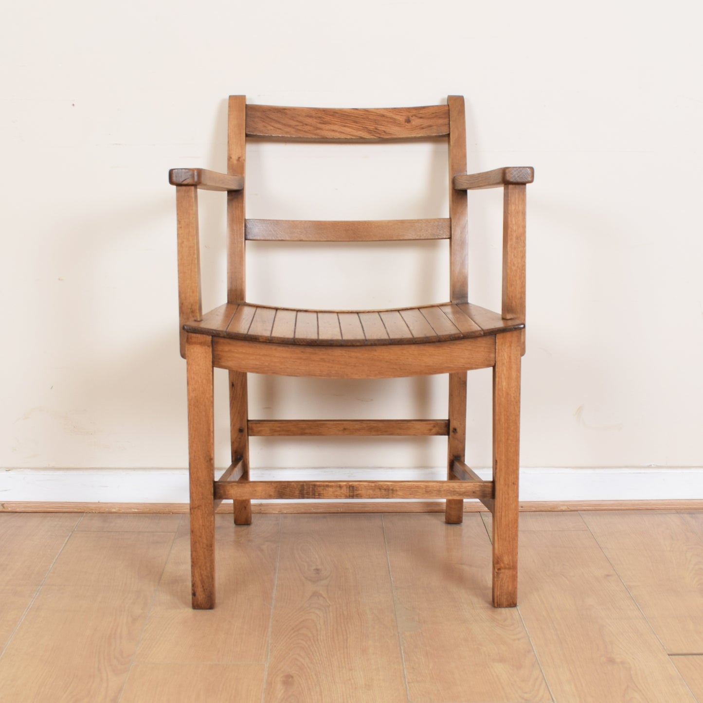 Solid Oak Chair