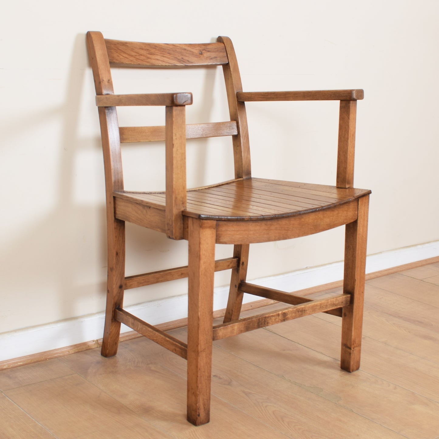 Solid Oak Chair