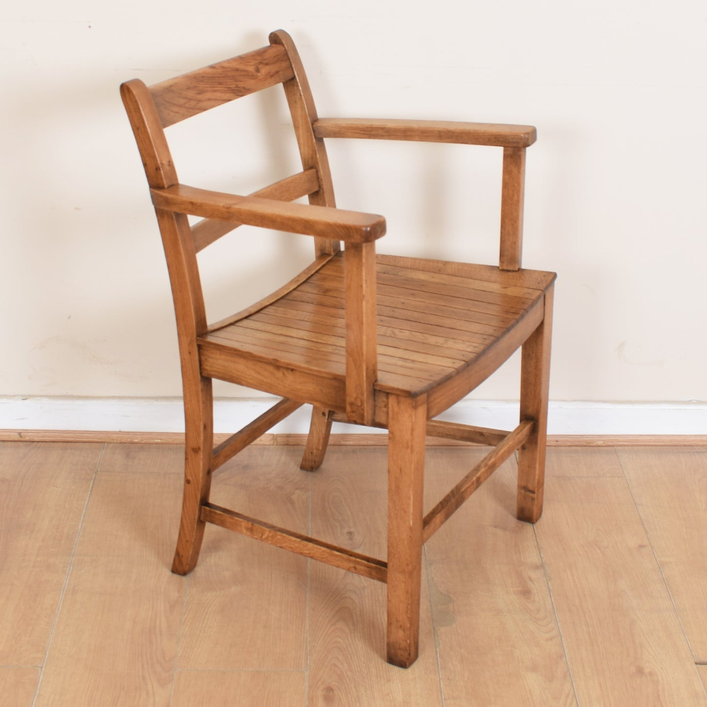 Solid Oak Chair