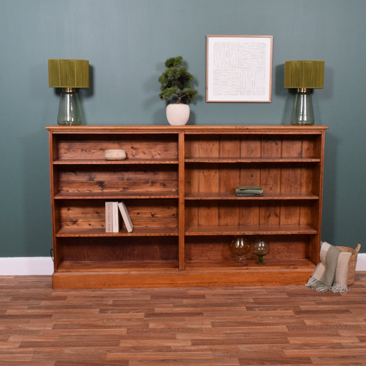 Antique Pine Bookcase