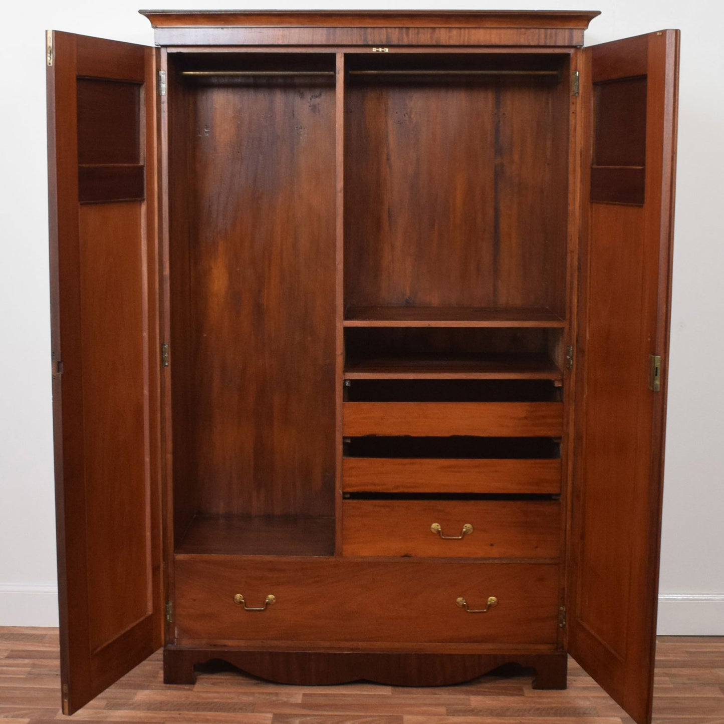 Restored Mahogany Wardrobe