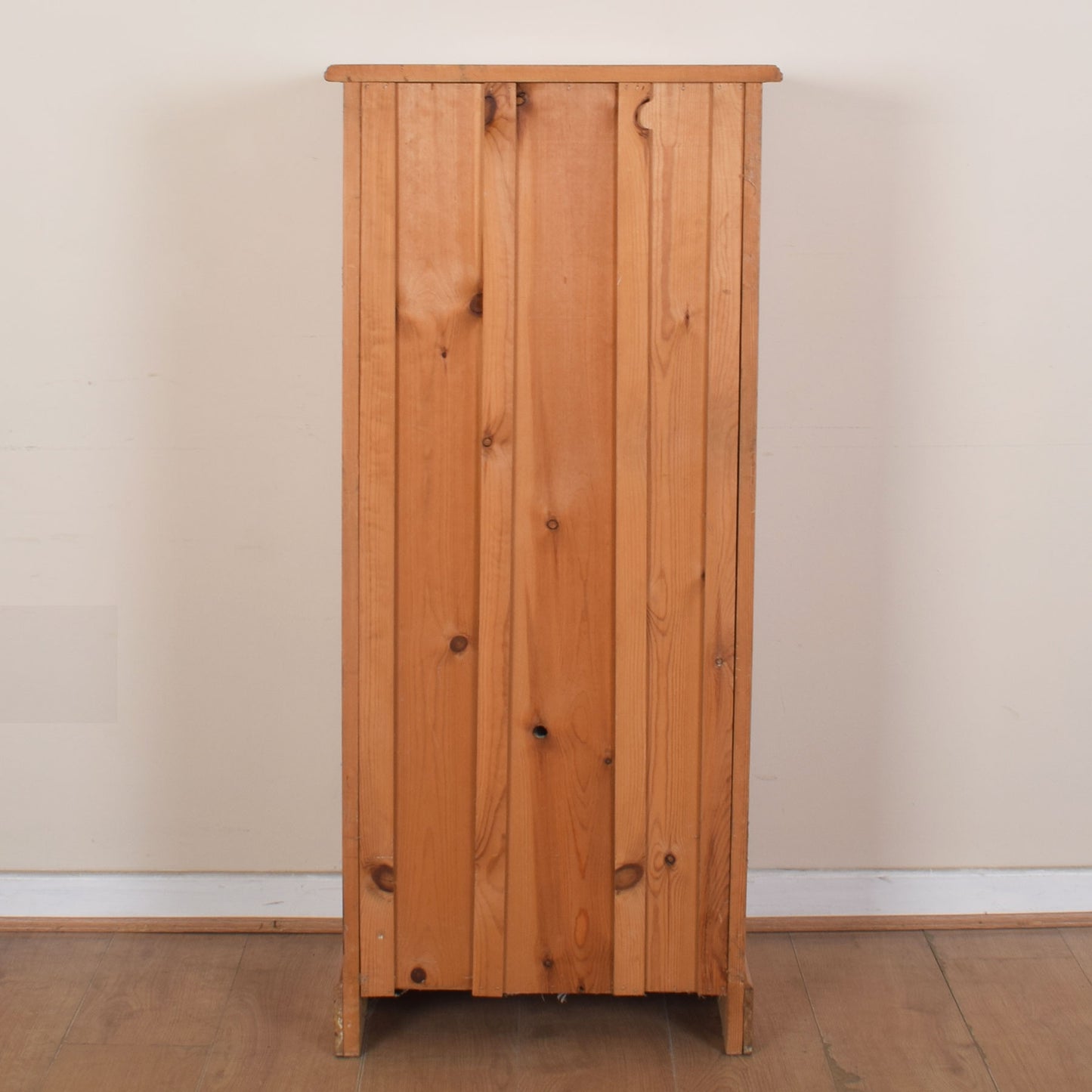 Slim Pine Chest of Drawers