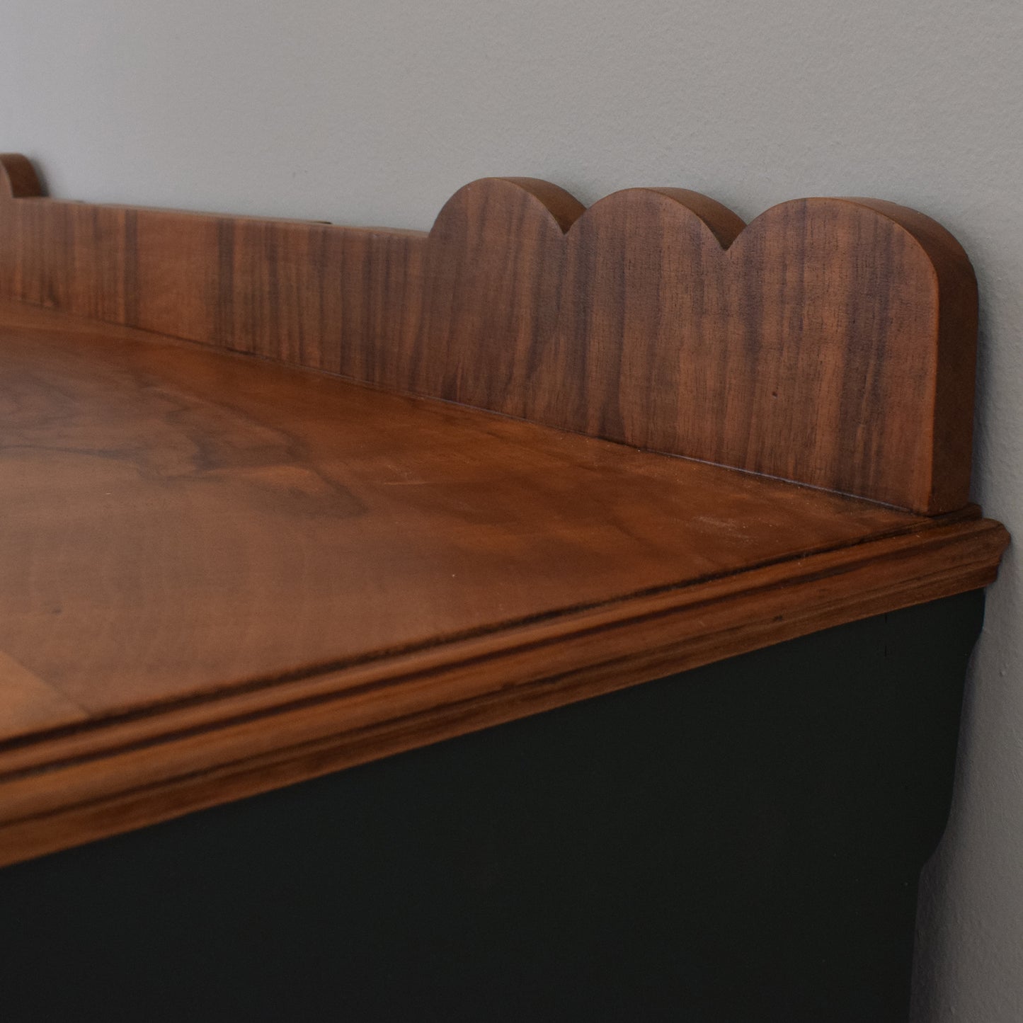 Painted Mahogany Veneer Chest of Drawers