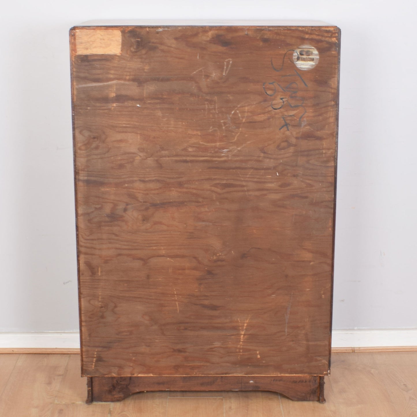 Art Deco Oak Tallboy