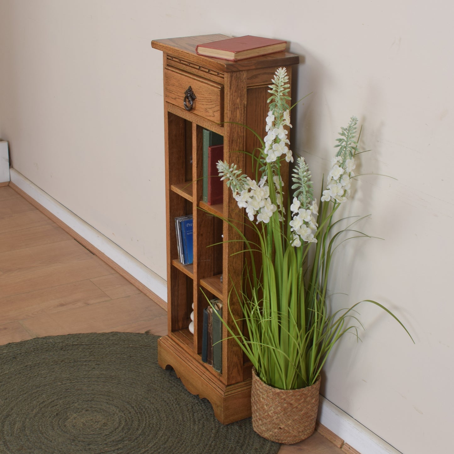 Slim Old Charm Hall Cabinet