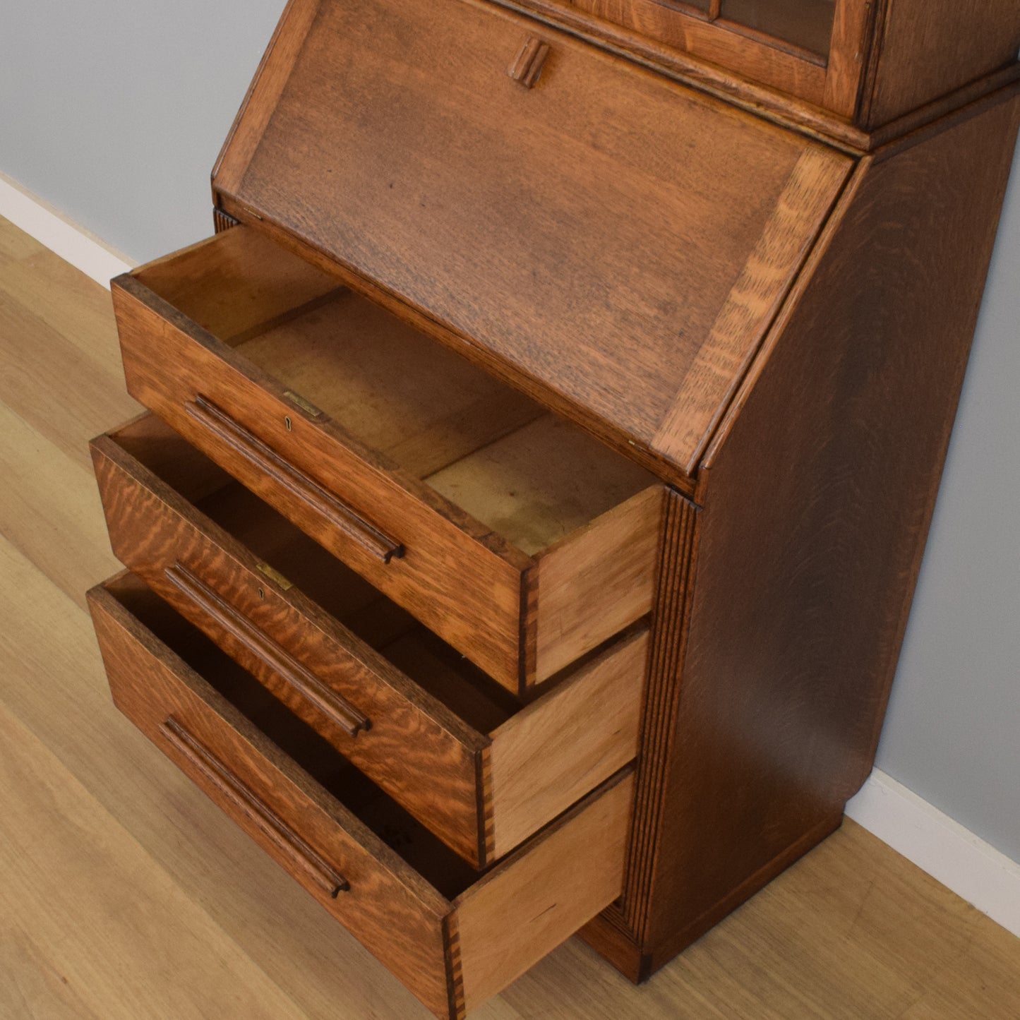 Art Deco Bureau Bookcase