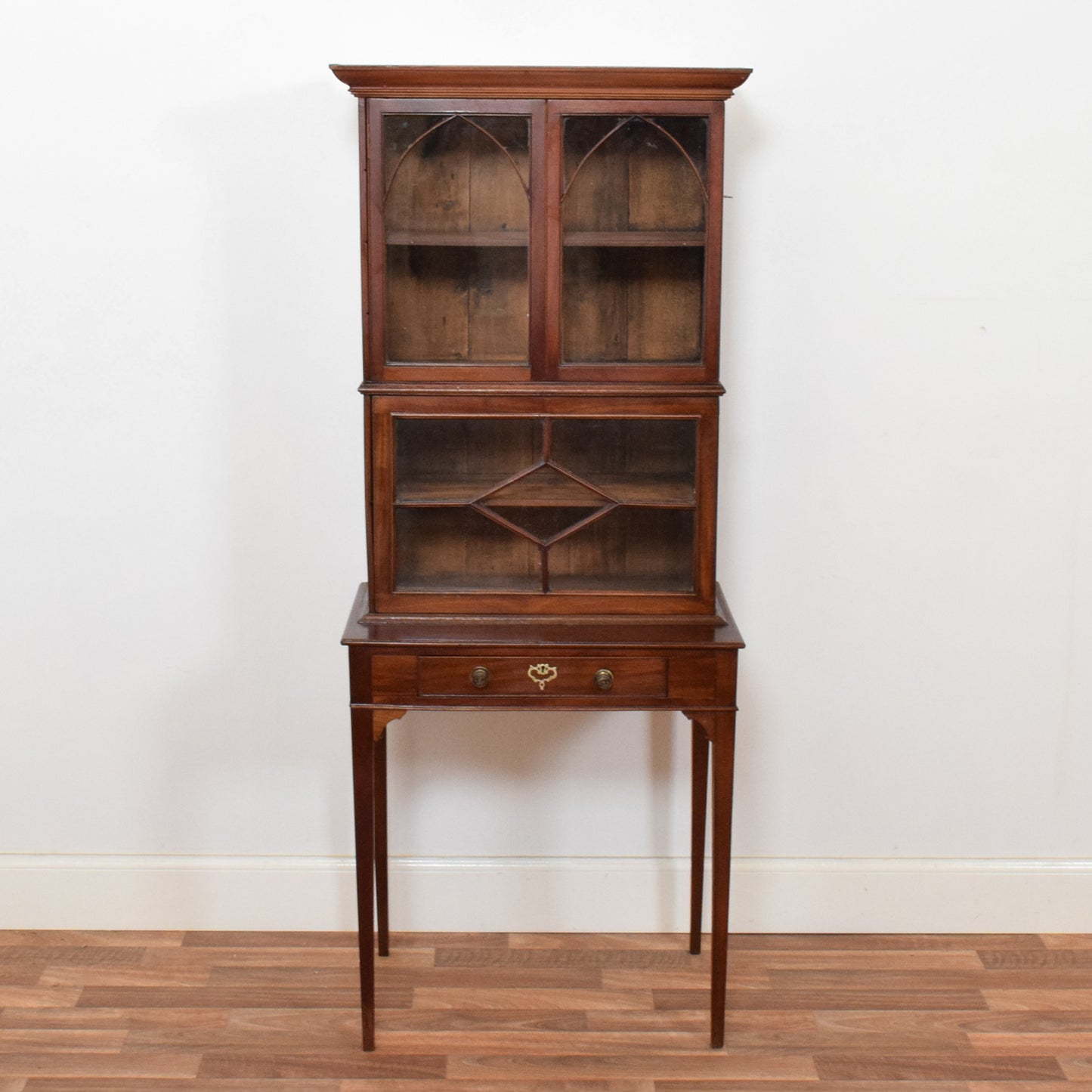 Mahogany Display Cabinet