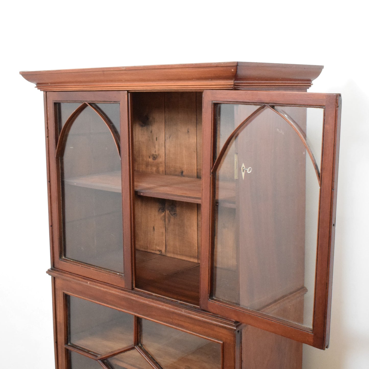 Mahogany Display Cabinet
