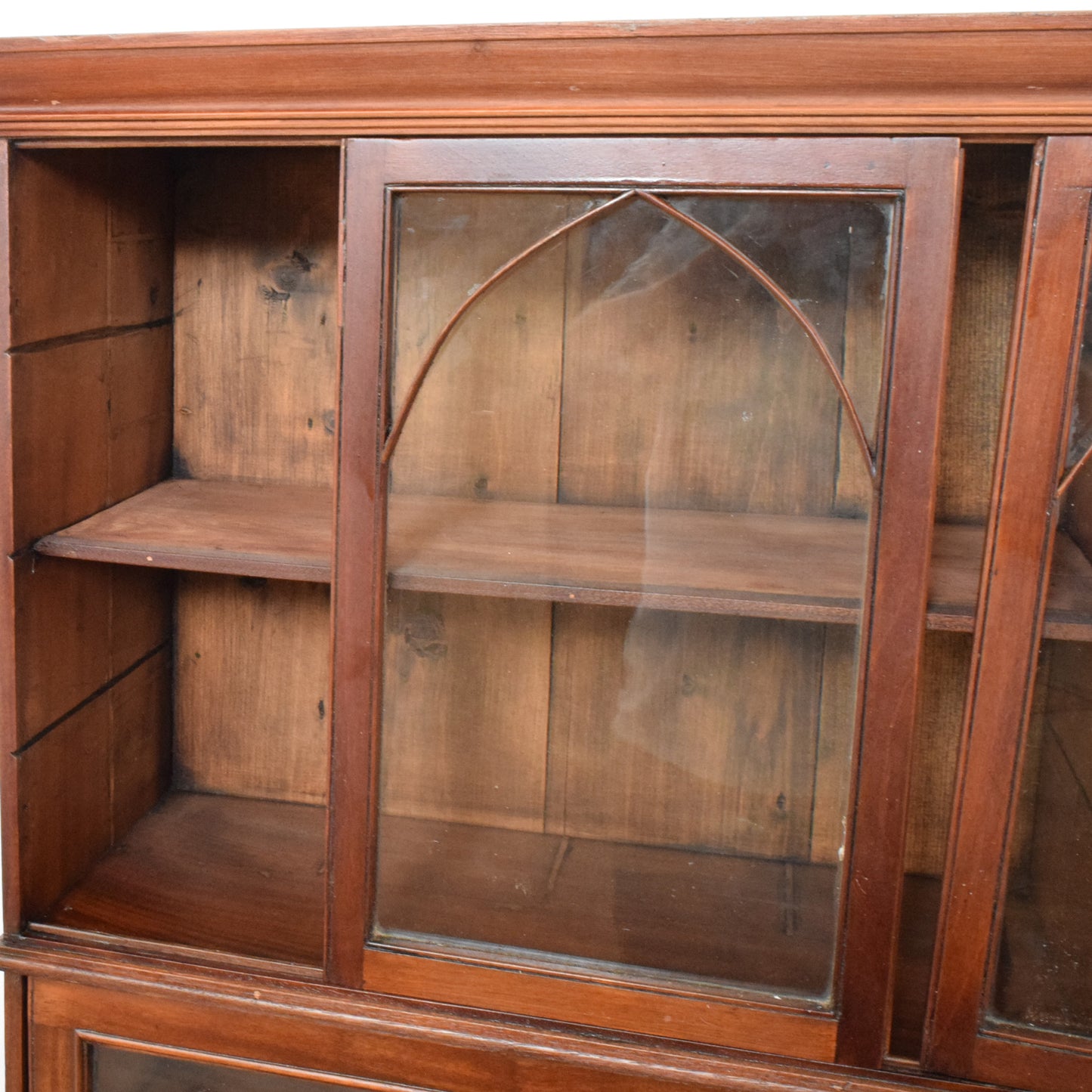 Mahogany Display Cabinet