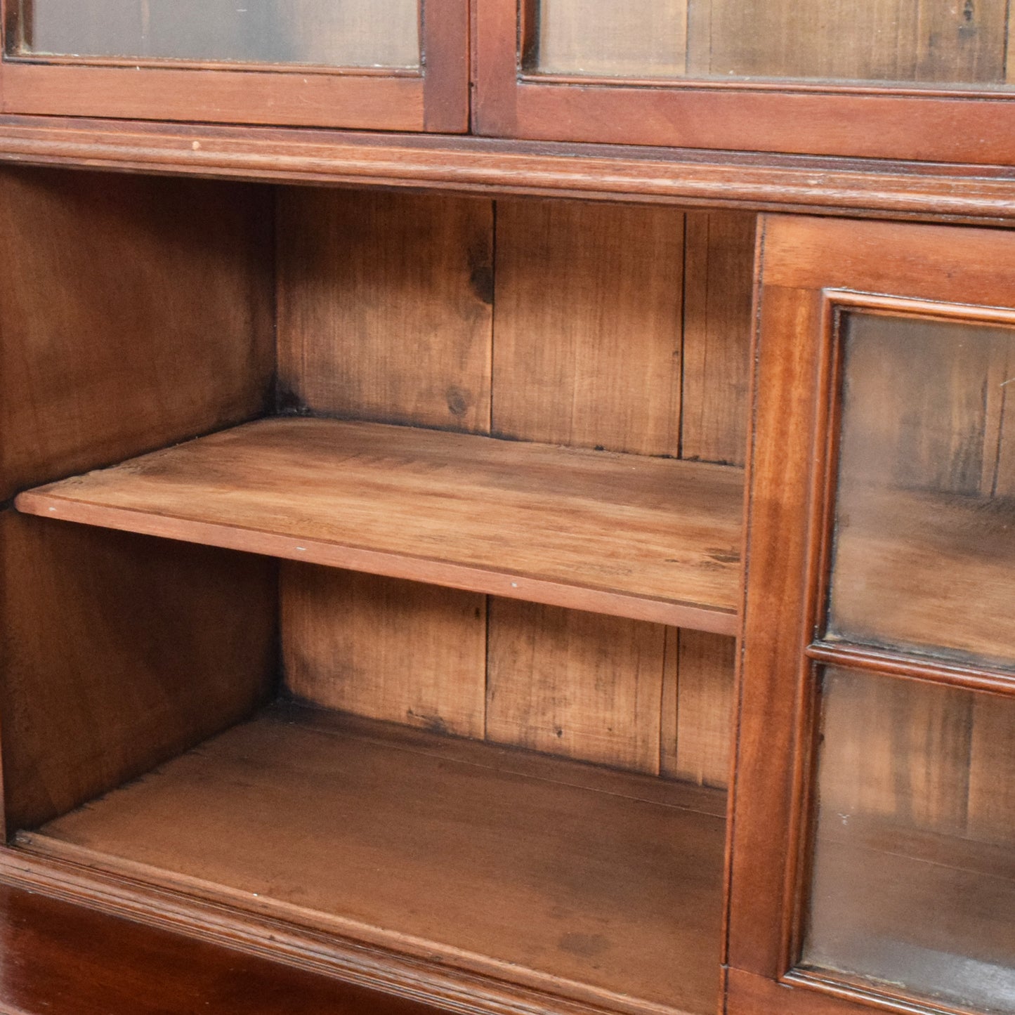 Mahogany Display Cabinet