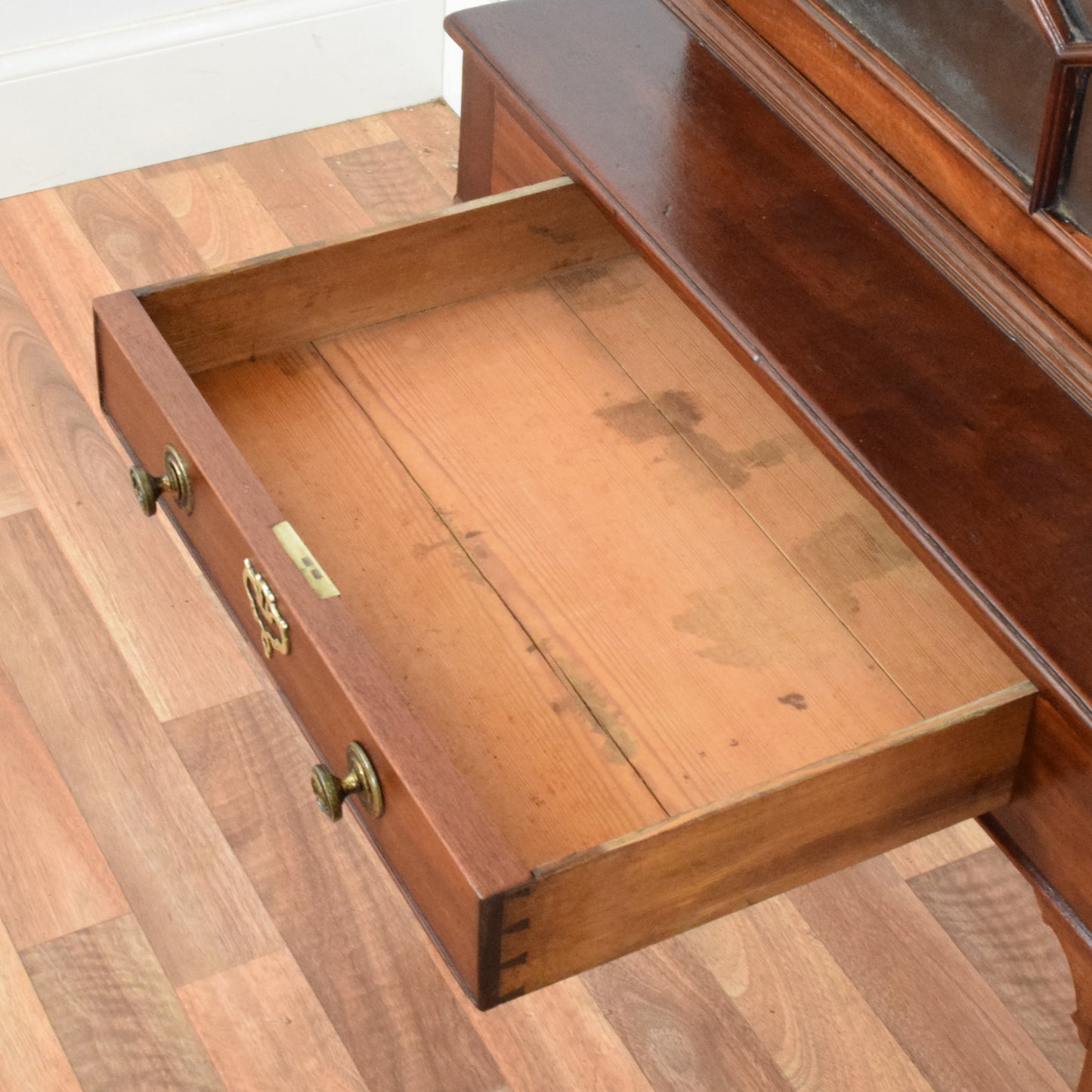 Mahogany Display Cabinet