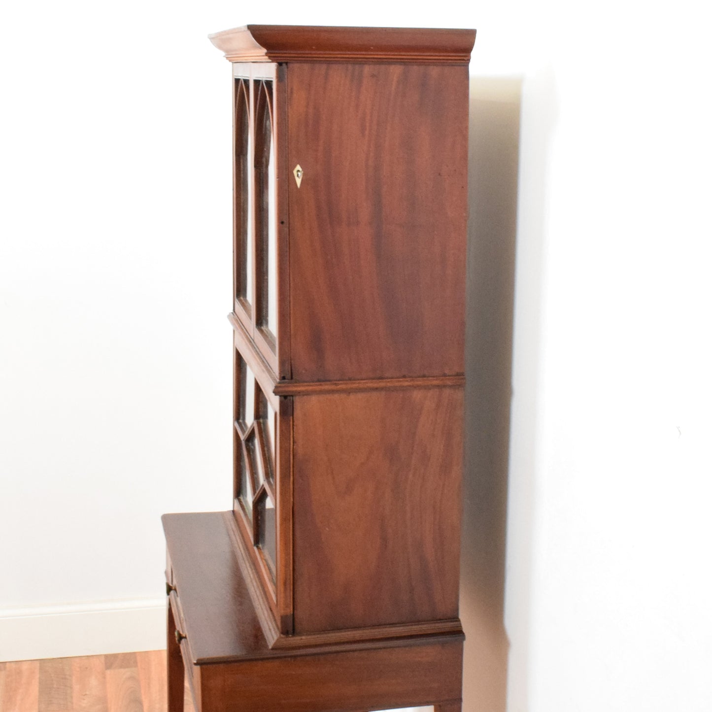 Mahogany Display Cabinet