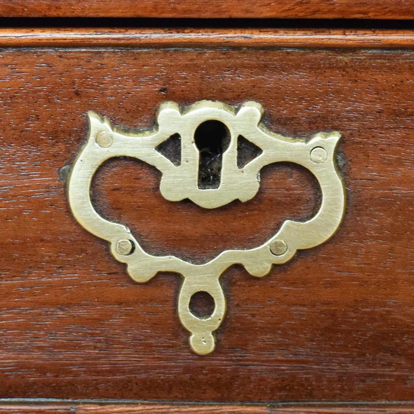Mahogany Display Cabinet