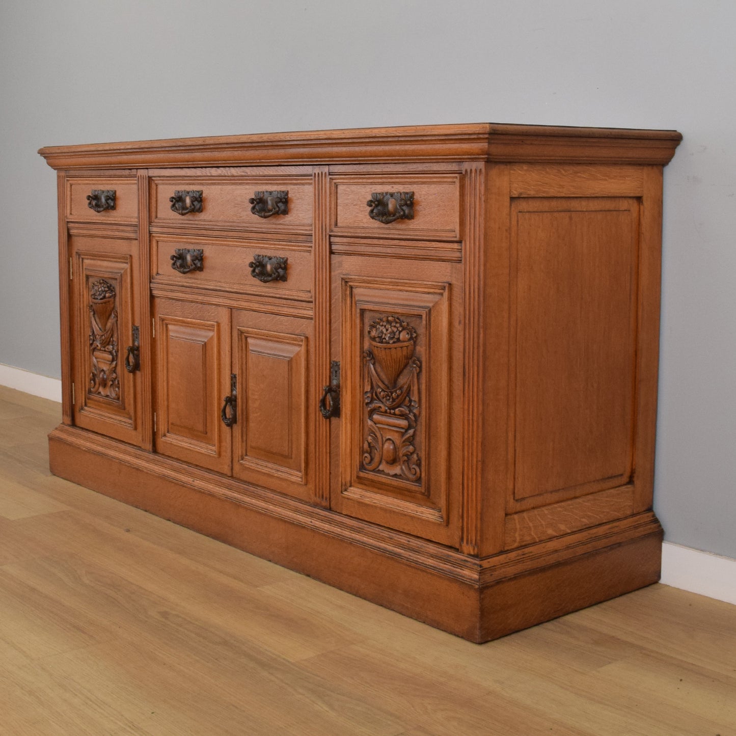 Large Oak Sideboard