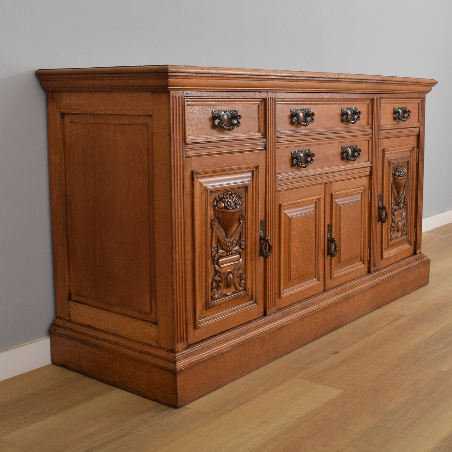 Large Oak Sideboard