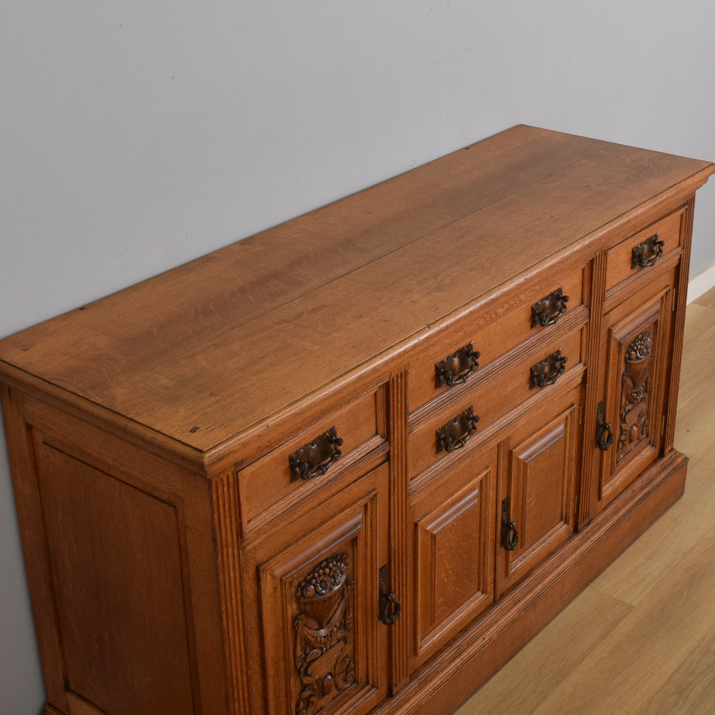 Large Oak Sideboard