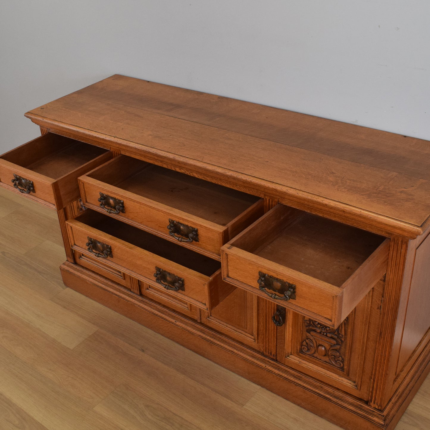 Large Oak Sideboard