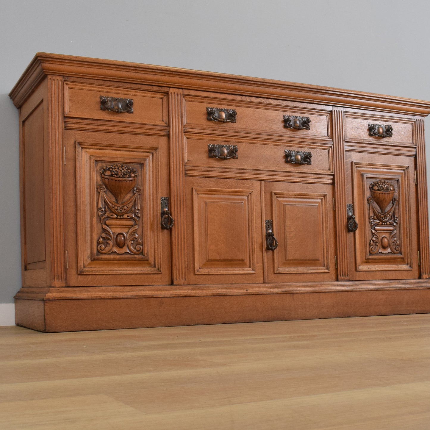 Large Oak Sideboard