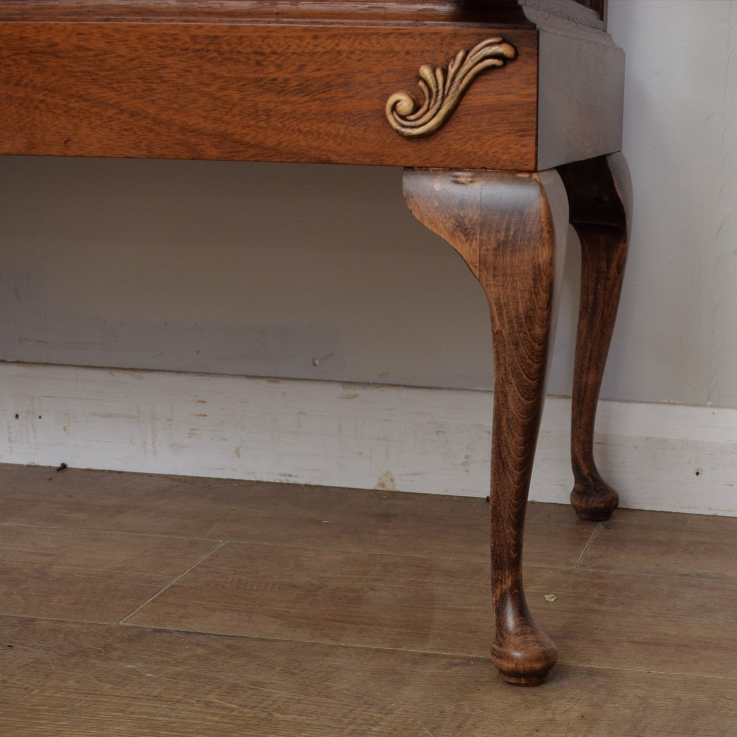 Vintage Mahogany Display Cabinet