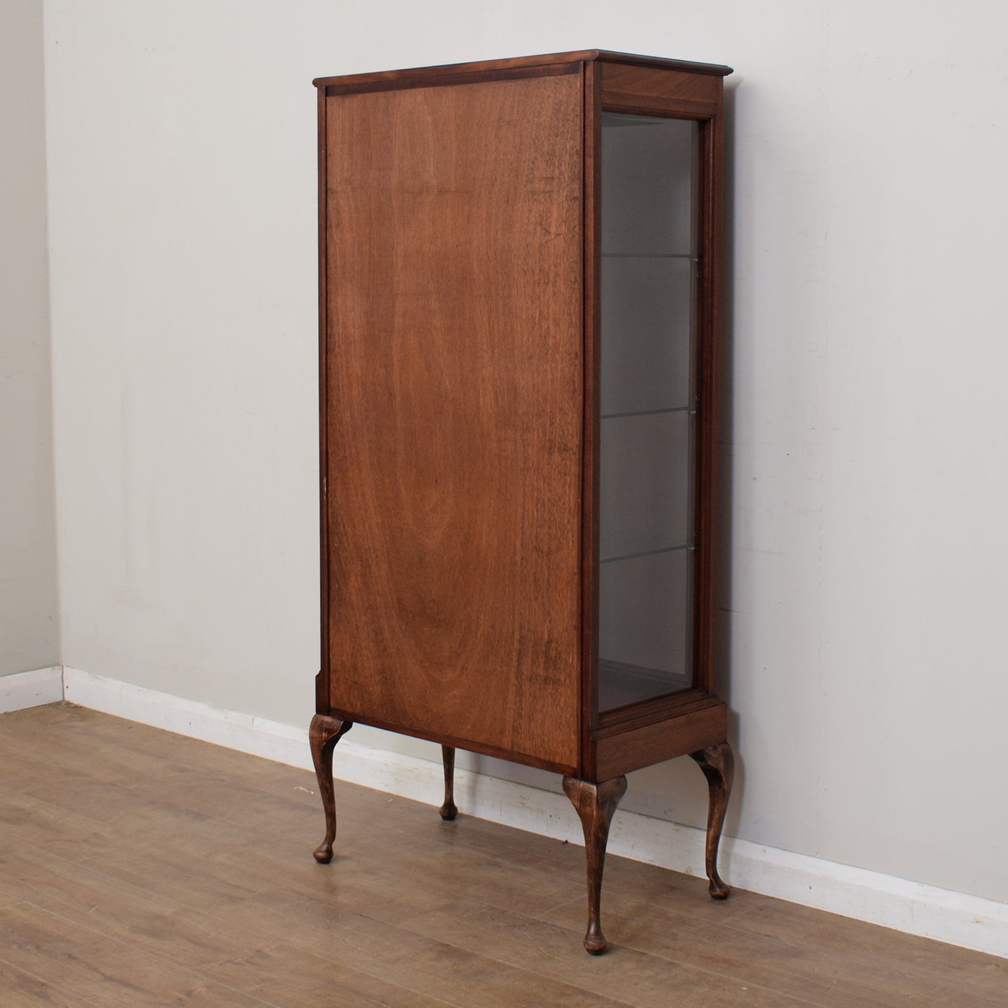 Vintage Mahogany Display Cabinet