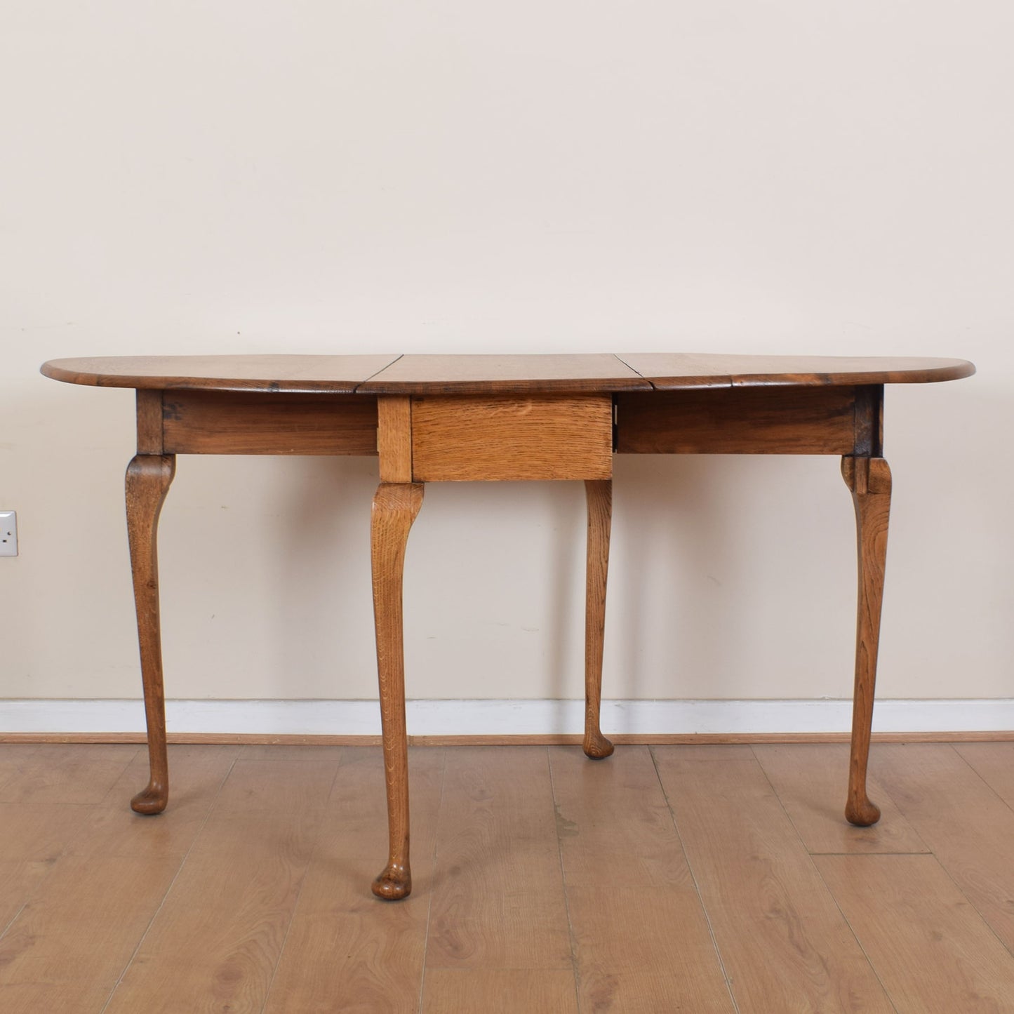 Oak Drop-Leaf Table