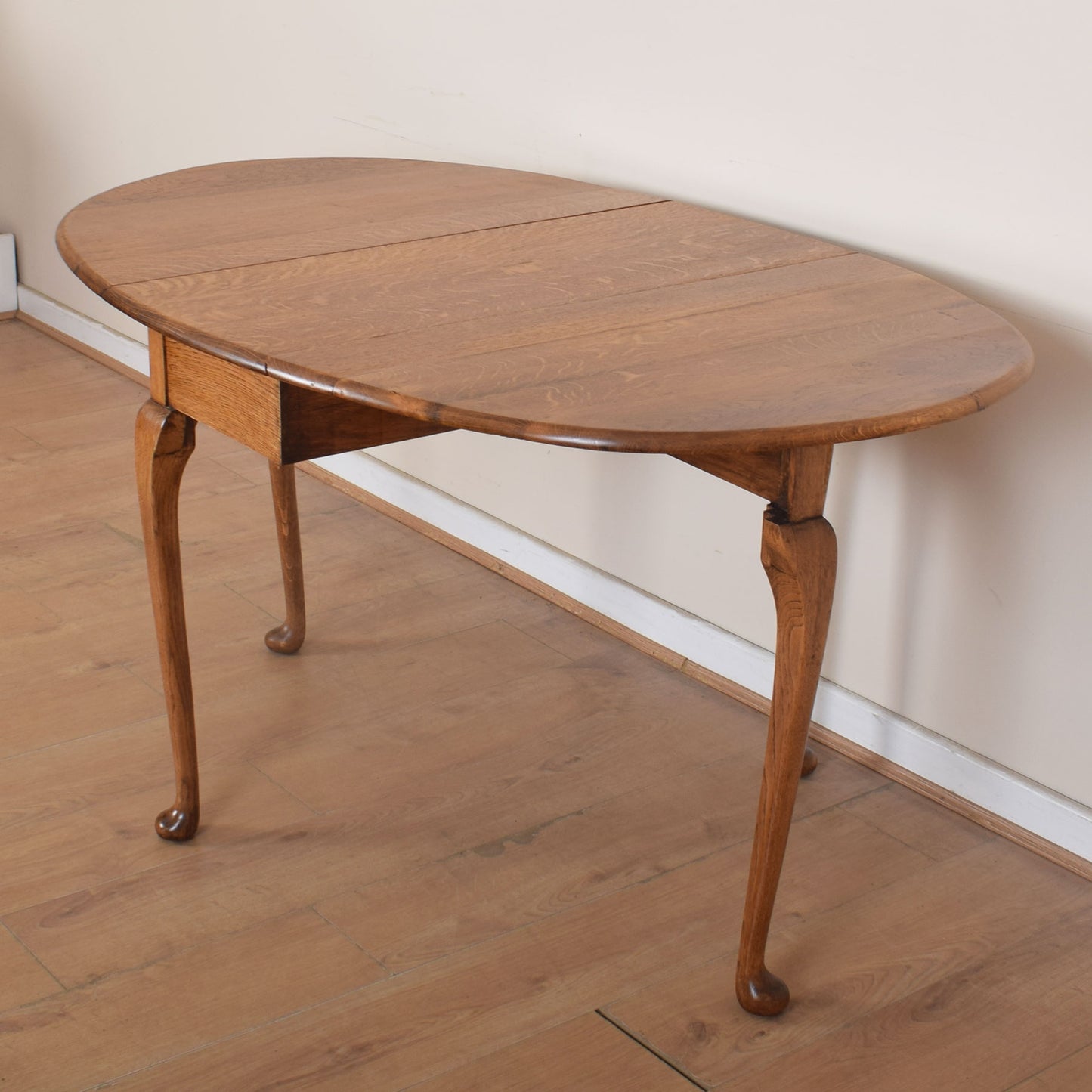 Oak Drop-Leaf Table
