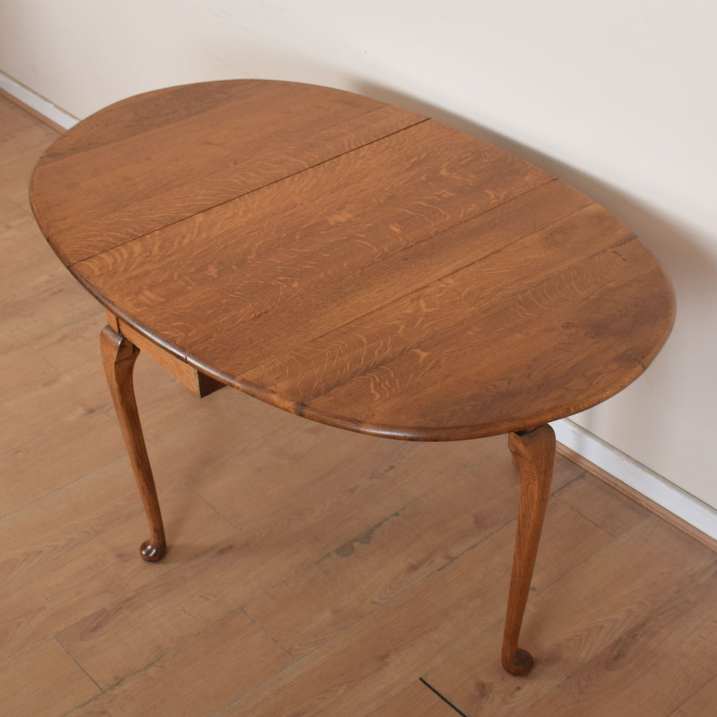 Oak Drop-Leaf Table