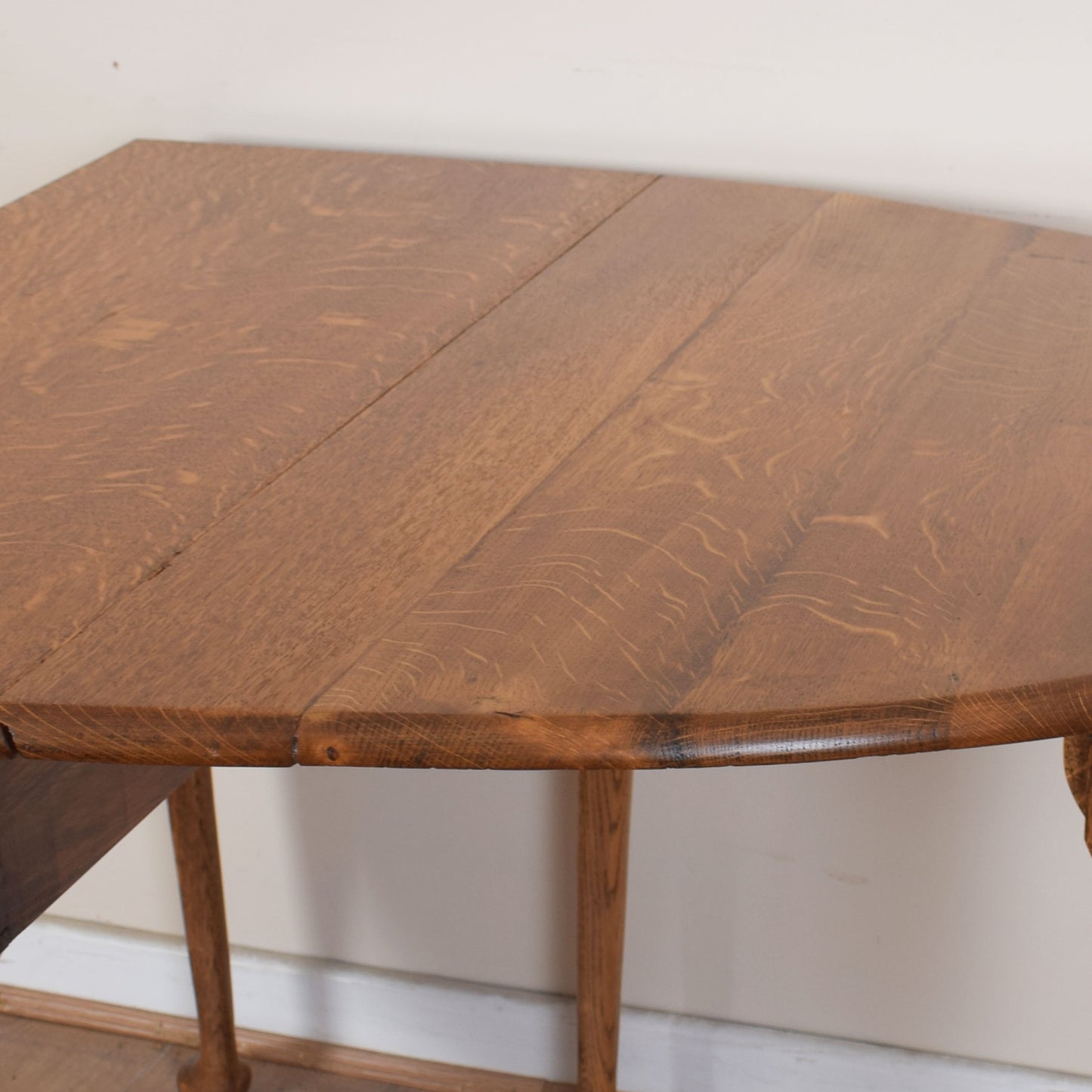 Oak Drop-Leaf Table
