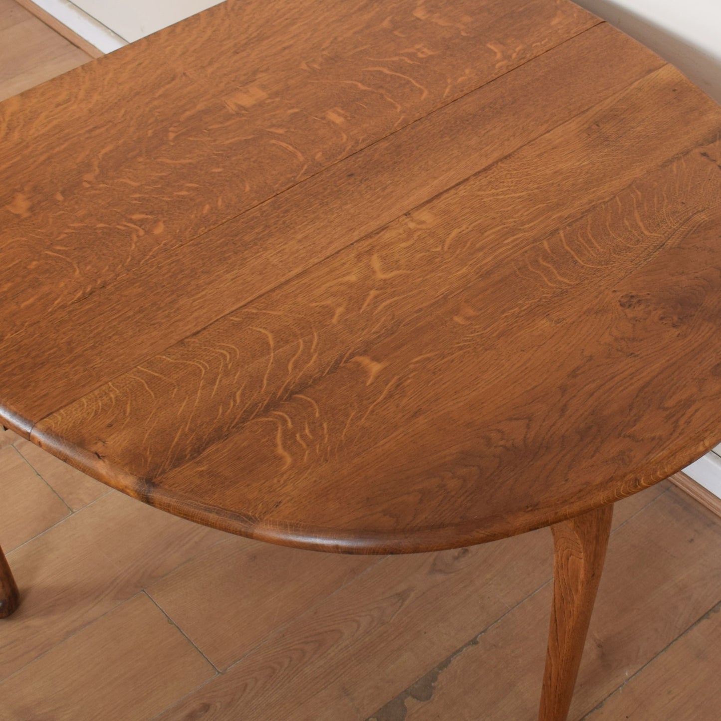 Oak Drop-Leaf Table