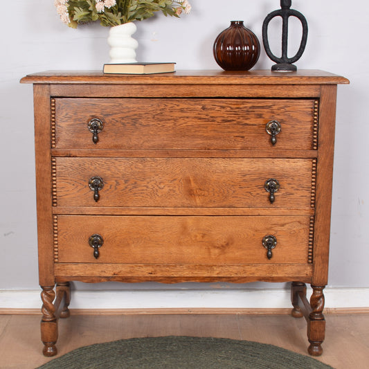 Vintage Oak Chest of Drawers