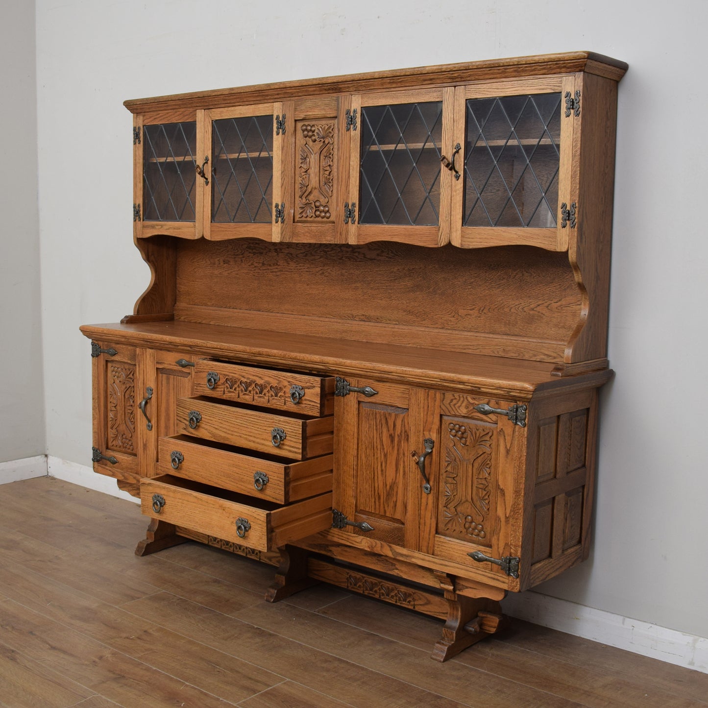 Restored Oak Webber Dresser