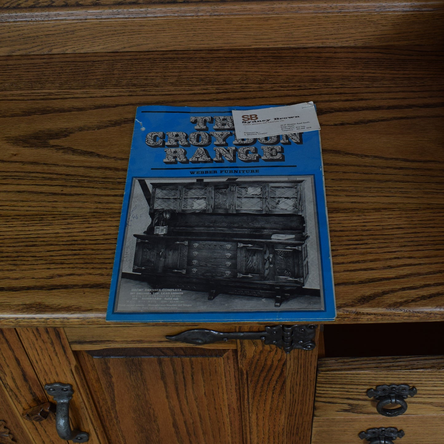 Restored Oak Webber Dresser