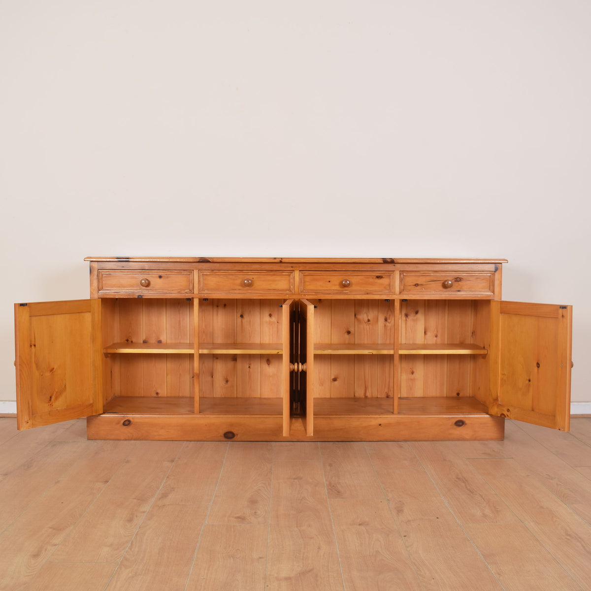 Large Solid Pine Sideboard